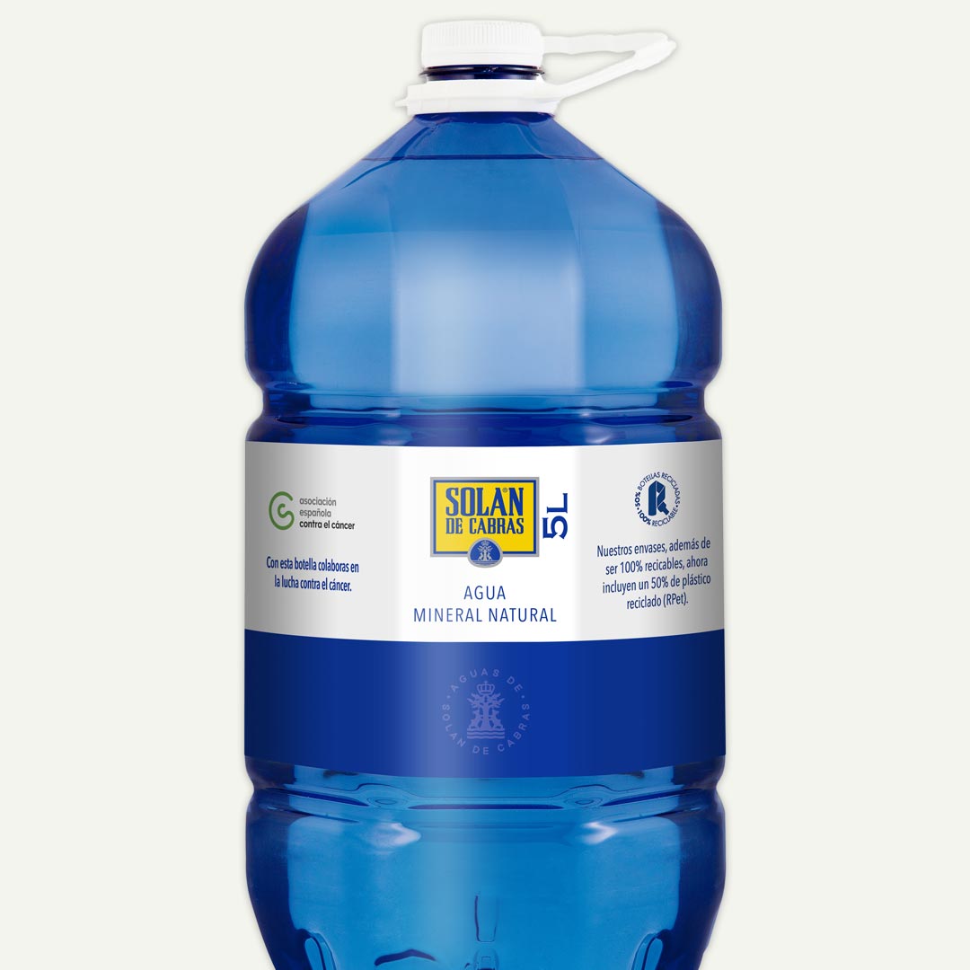 AGUA MINERAL SOLAN DE CABRAS PET 5L