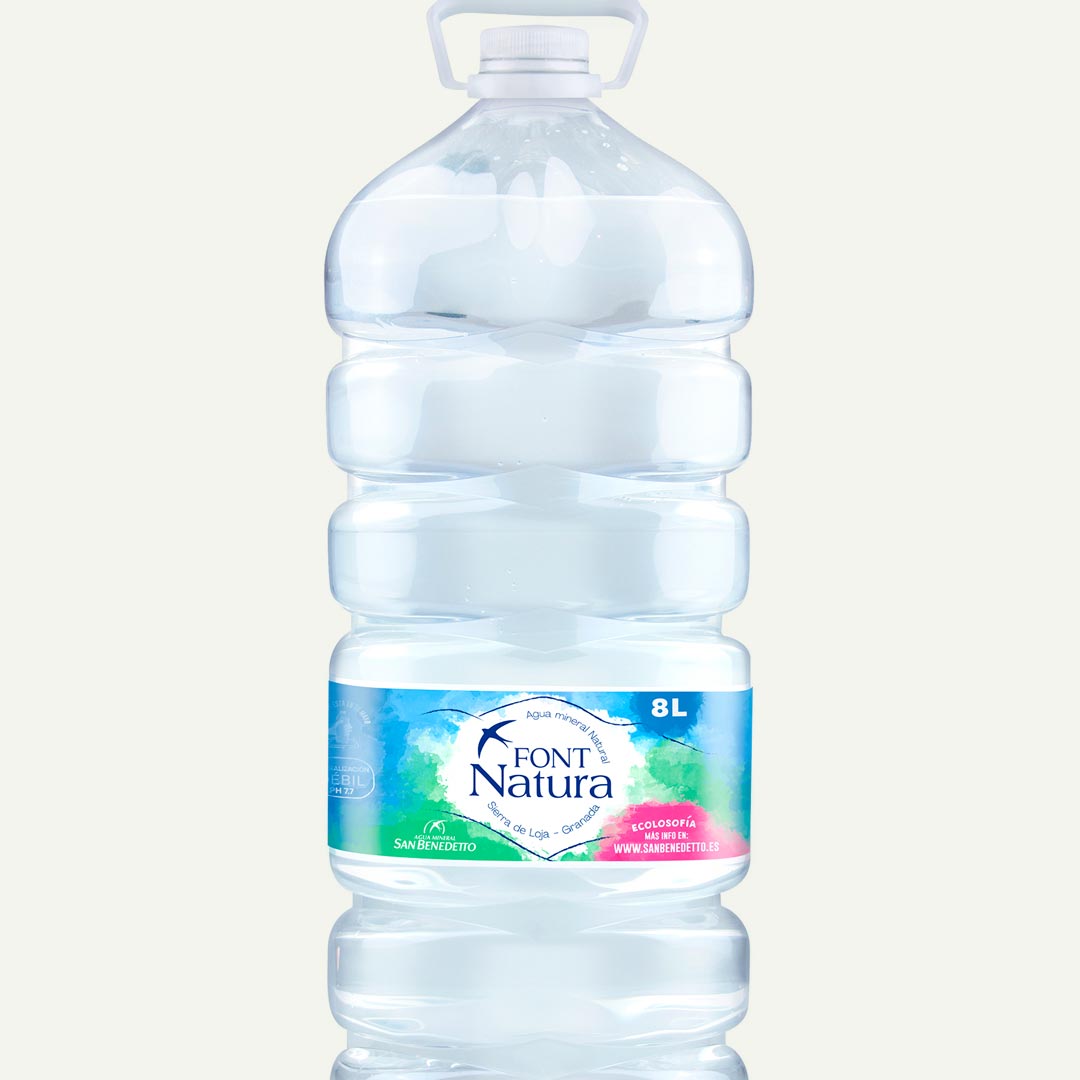 AGUA MINERAL FONT NATURA PET 8L