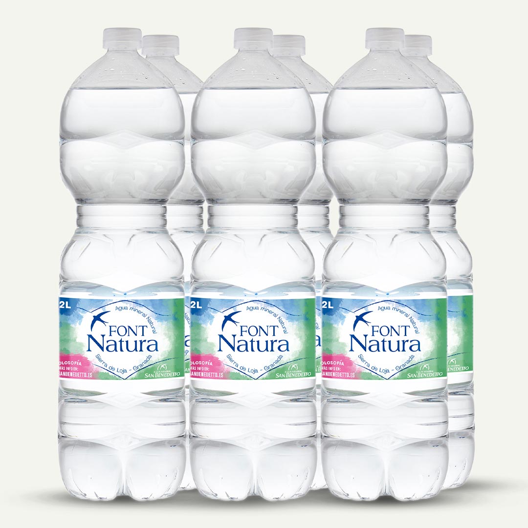 AGUA MINERAL FONT NATURA PET 2L P-6
