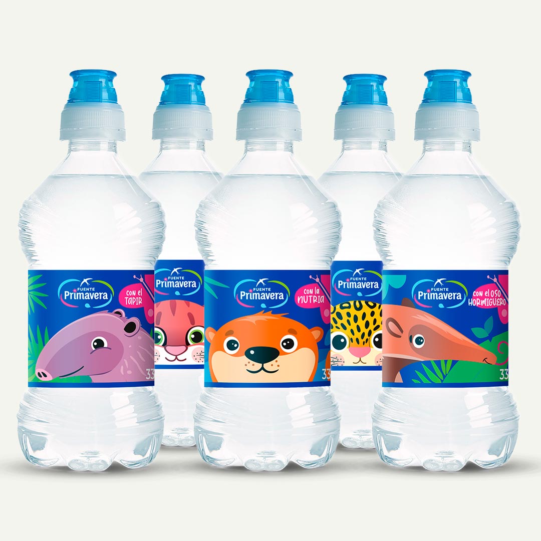 AGUA FUENTE PRIMAVERA TAPÓN CLICK 33CL P-6