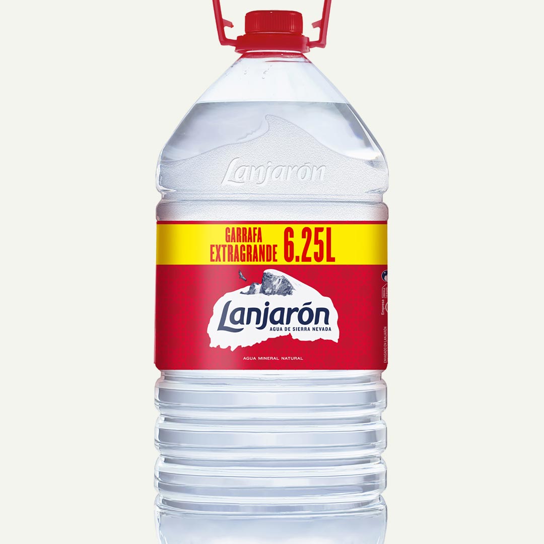 AGUA MINERAL LANJARÓN PET 6,25L
