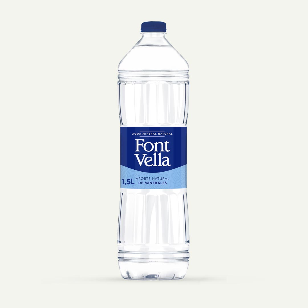 AGUA MINERAL FONT VELLA 1,5L