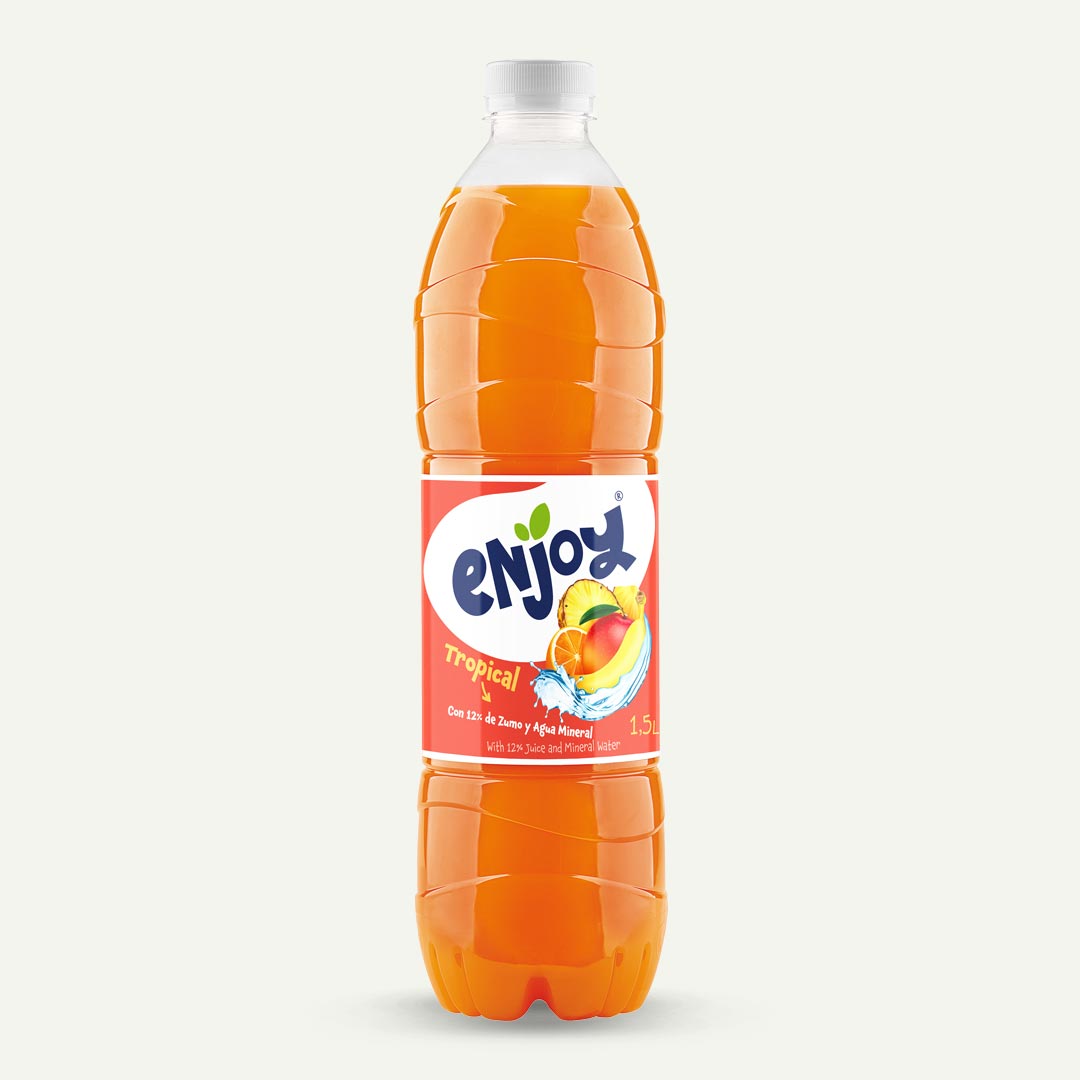 REFRESCO ENJOY S/GAS TROPICAL PET 1,5L