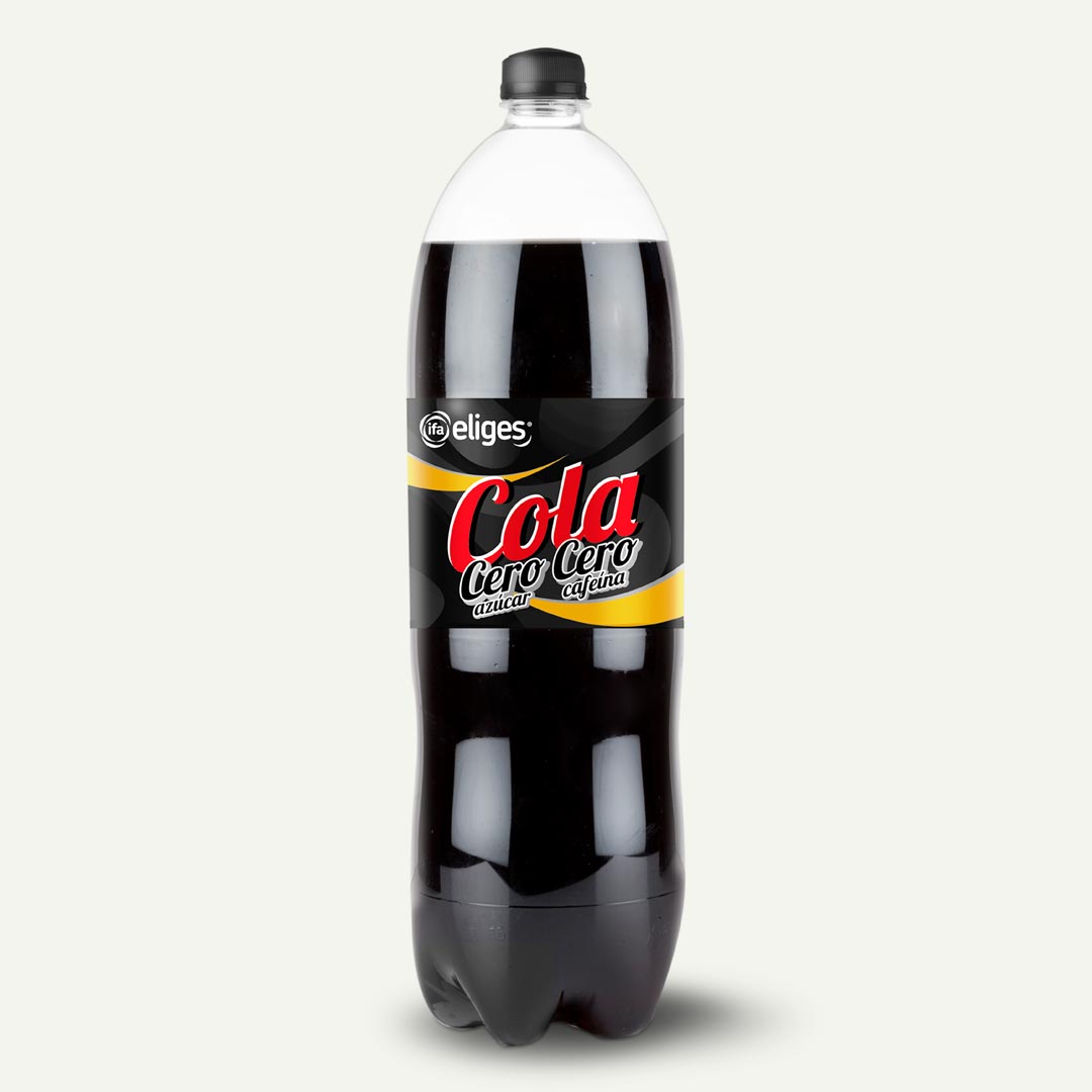 REFRESCO COLA ZERO ZERO IFA-ELIGES PET 2L