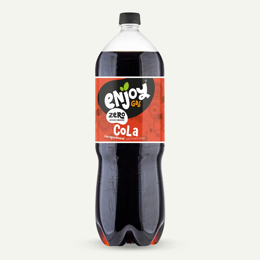 REFRESCO ENJOY C/GAS COLA ZERO PET 2L