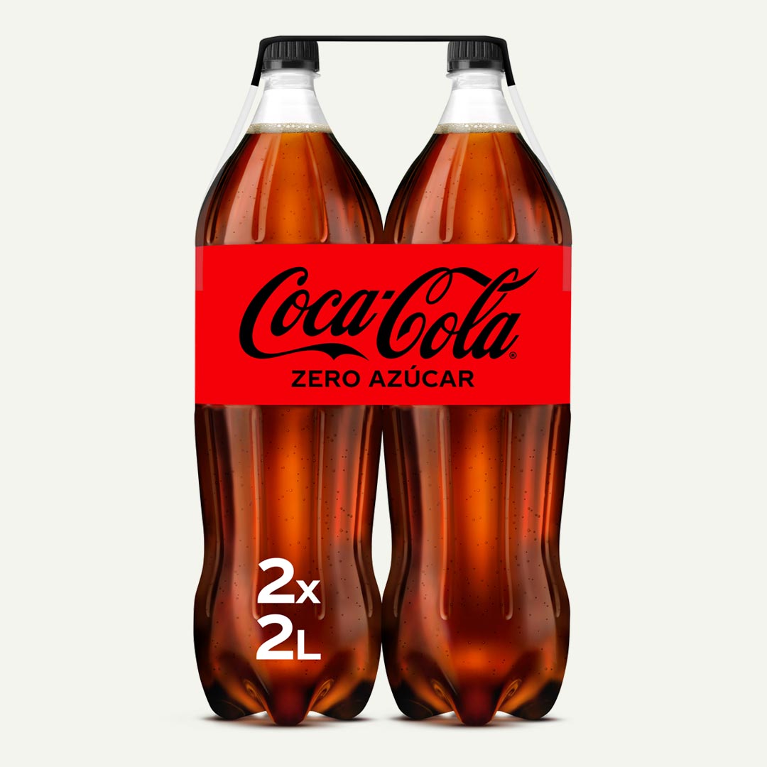 COCA COLA ZERO PET 2L P-2