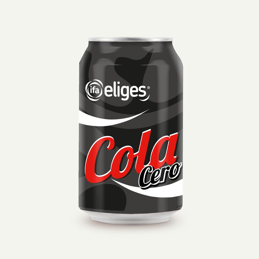 REFRESCO COLA ZERO IFA-ELIGES LATA 33CL