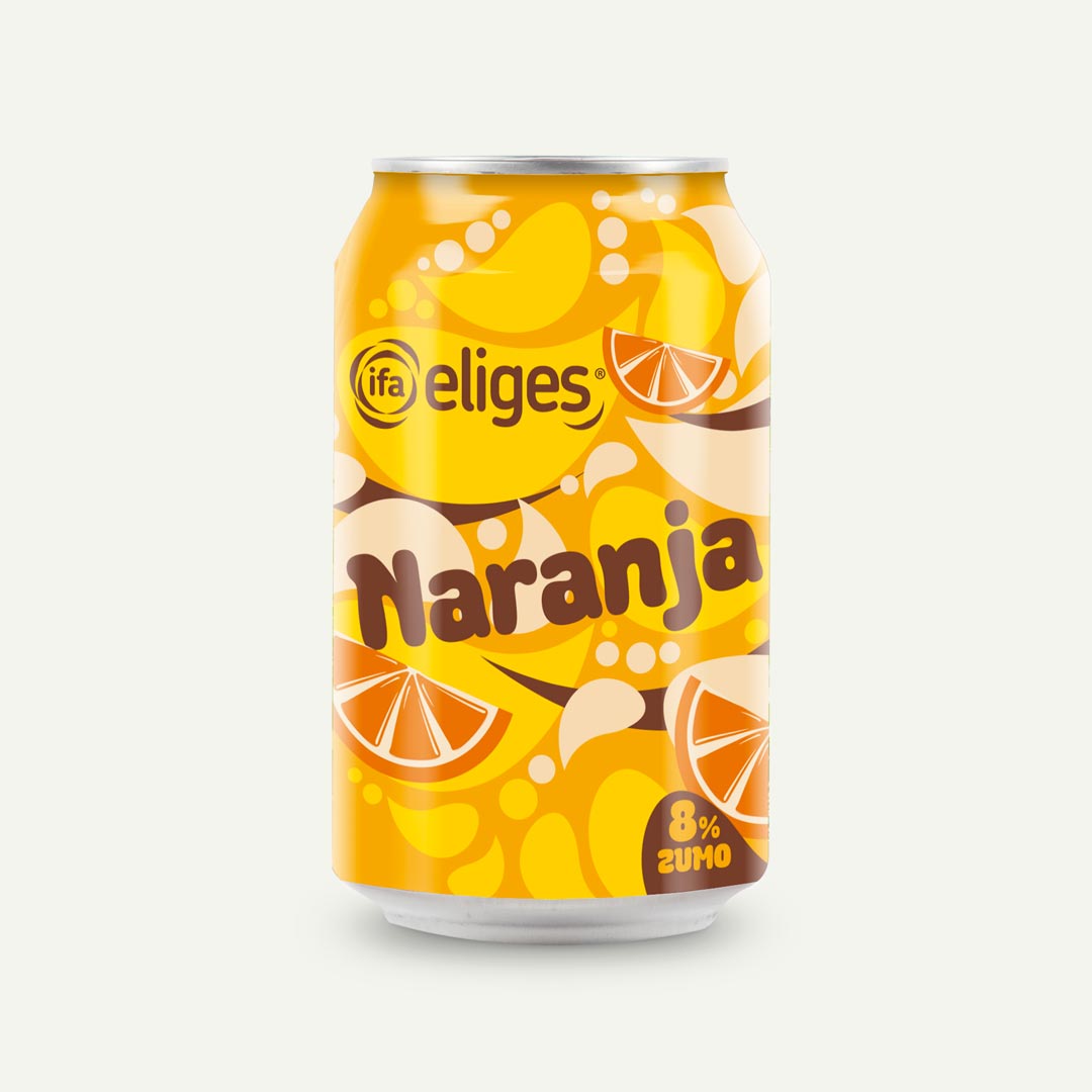 REFRESCO NARANJA IFA-ELIGES LATA 33CL