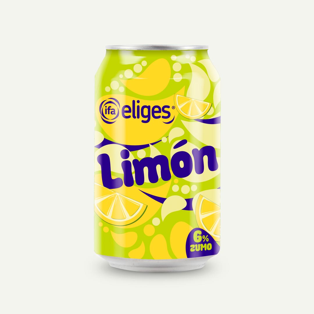 REFRESCO LIMÓN IFA-ELIGES LATA 33CL