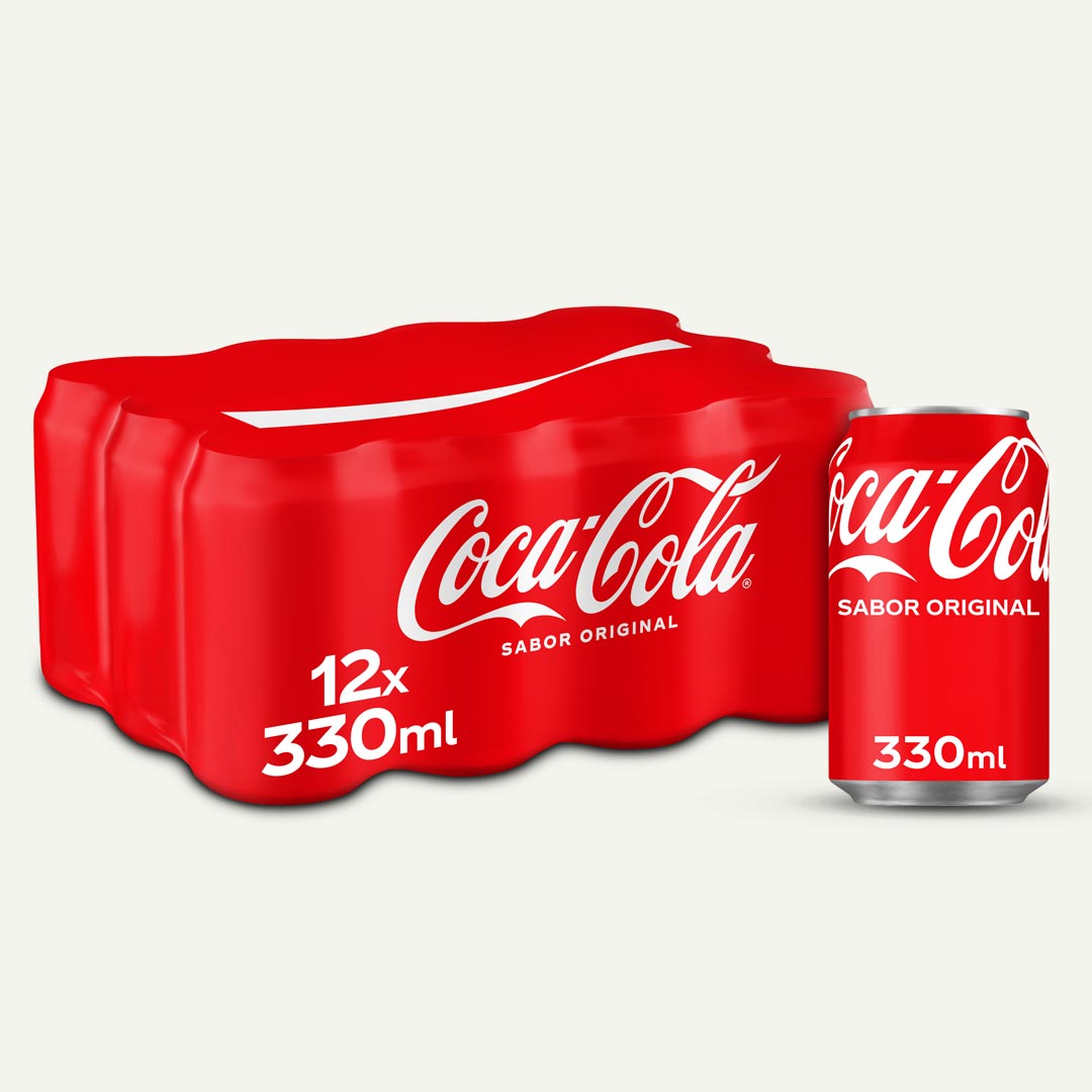 COCA COLA SABOR ORIGINAL LATA P-12 330ML
