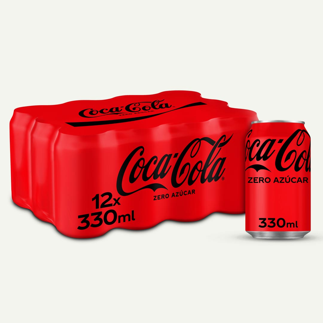 COCA COLA ZERO LATA P-12 330ML