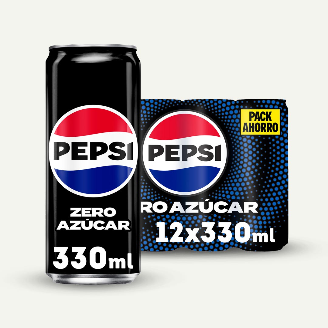 REFRESCO PEPSI COLA ZERO LATA P-12 33CL