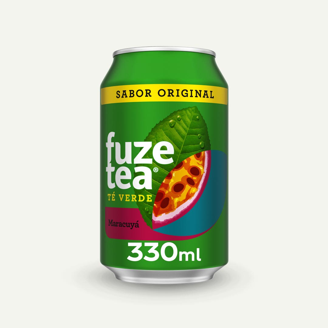 TÉ VERDE MARACUYÁ FUZE TEA LATA 33CL