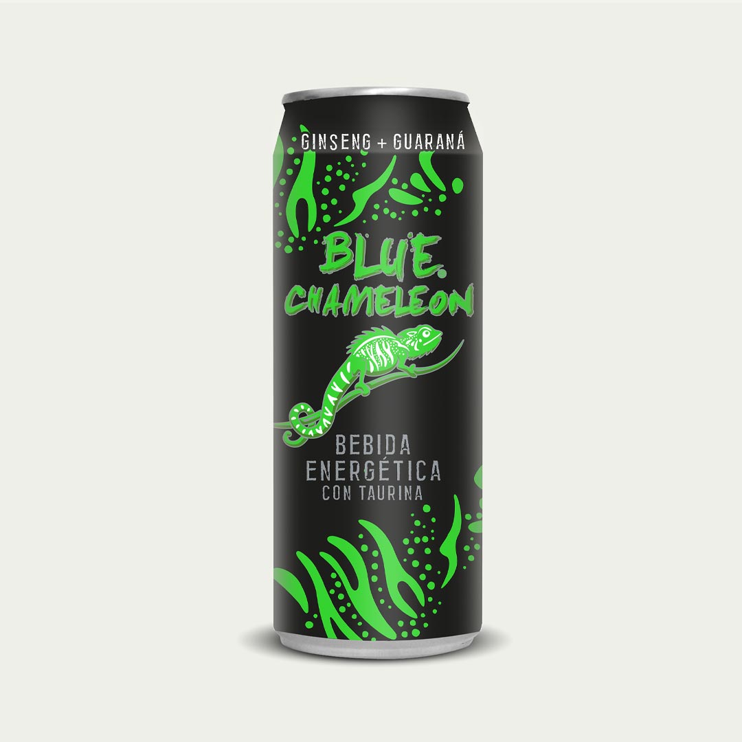 BEBIDA ENERGÉTICA BLUE CHAMELEON GINSENG 50CL