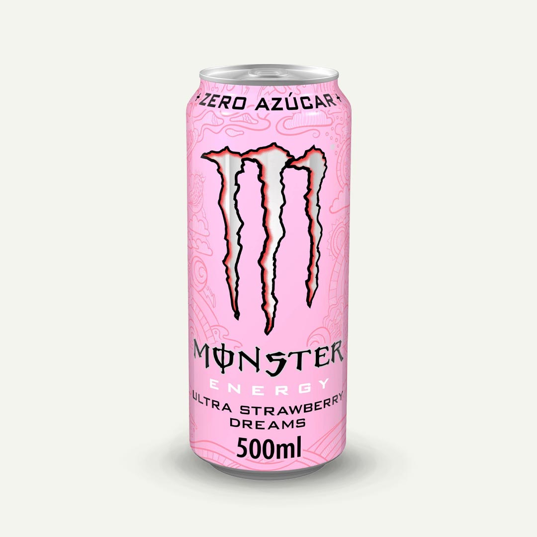 MONSTER ENERGY ULTRA STRAWBERRY 50CL