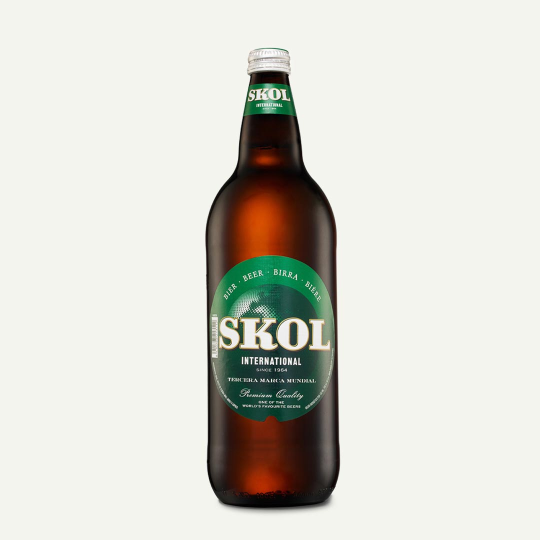 CERVEZA SKOL BOTELLA 1L