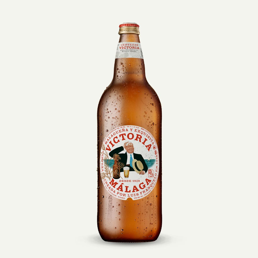 CERVEZA VICTORIA  BOTELLA 1L
