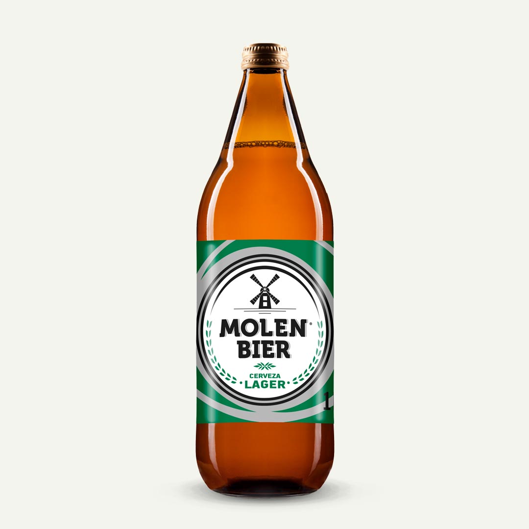 CERVEZA MOLEN BIER BOTELLA 1L