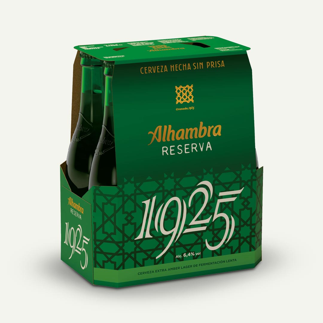 CERVEZA RESERVA 1925 ALHAMBRA P-6 33CL