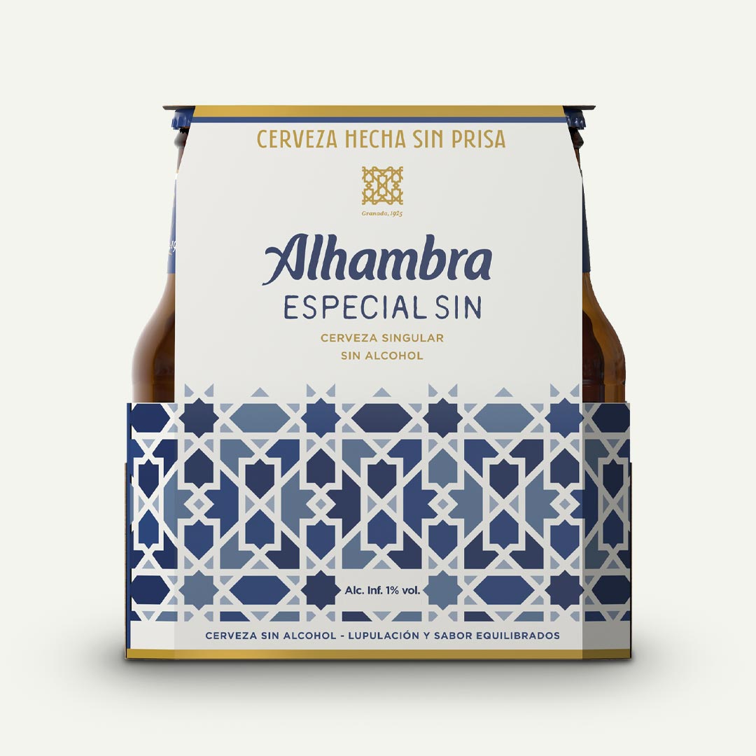 CERVEZA ESPECIAL ALHAMBRA  P-6 25CL