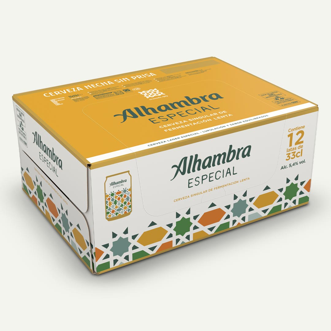 CERVEZA  ESPECIAL ALHAMBRA P-12X33CL