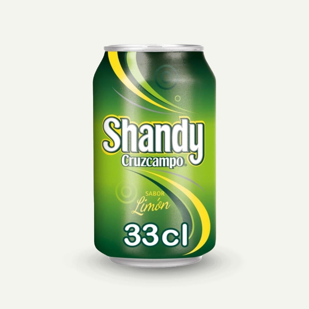 CERVEZA SHANDY CRUZCAMPO LATA 33CL