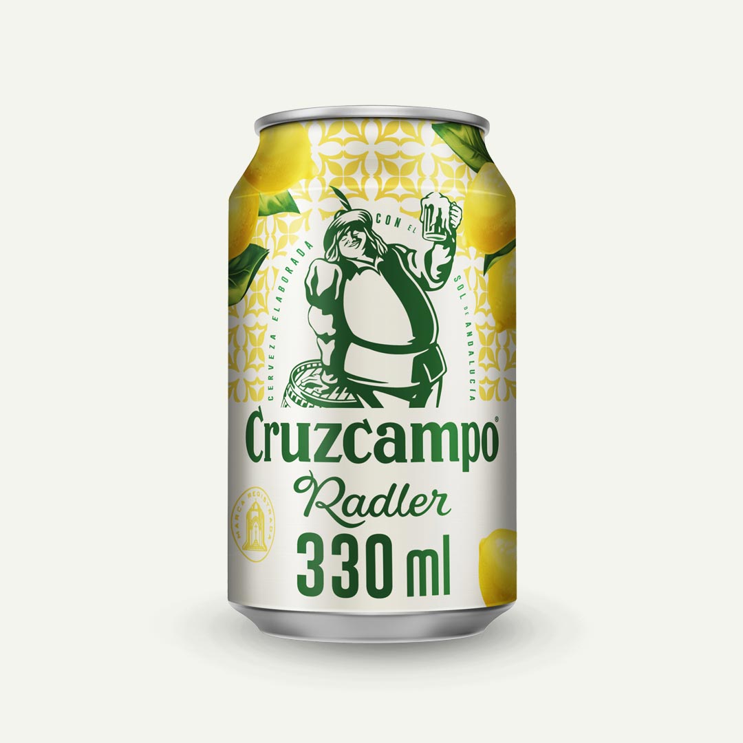 CERVEZA CRUZCAMPO RADLER LATA 33 CL