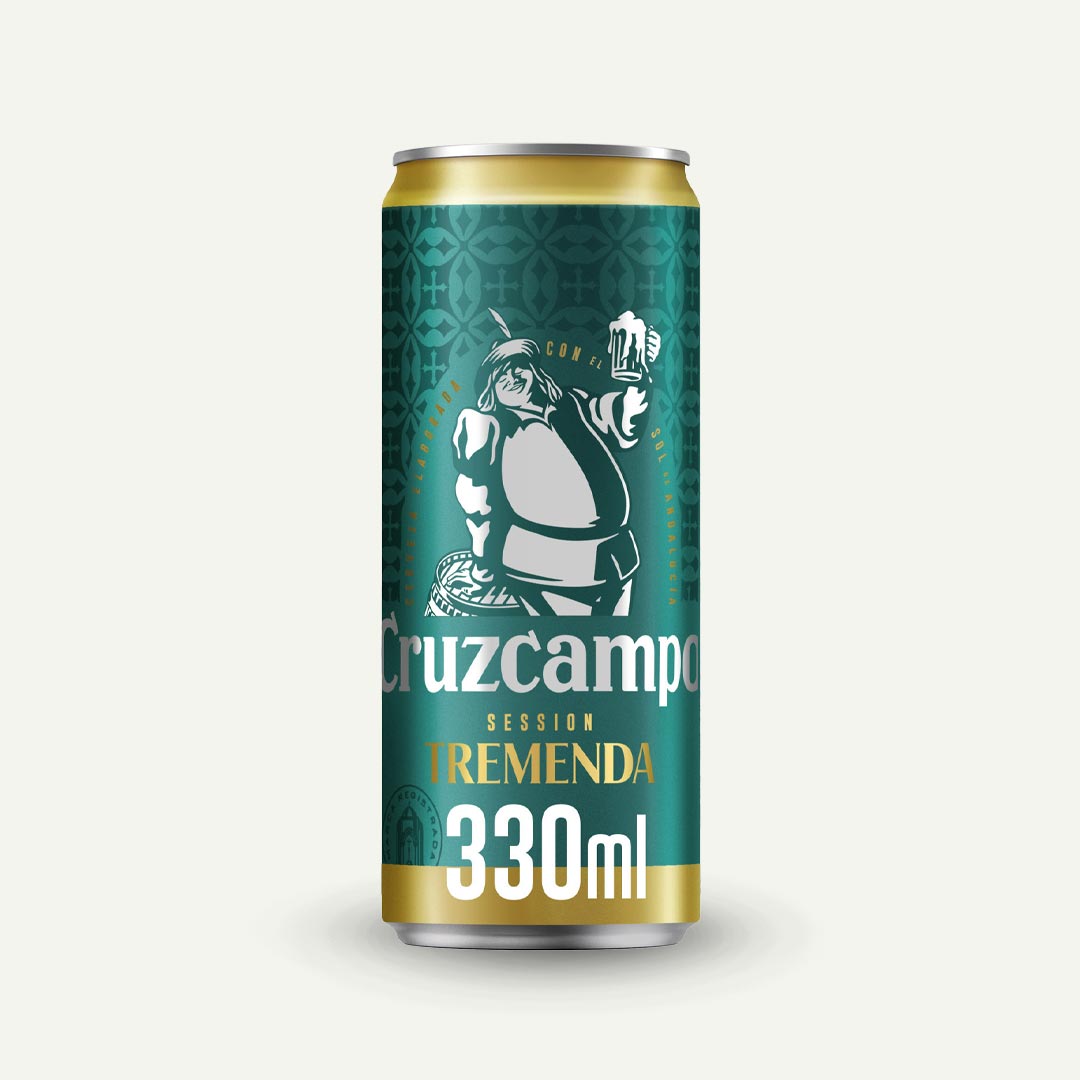 CERVEZA CRUZCAMPO TREMENDA LATA 33CL