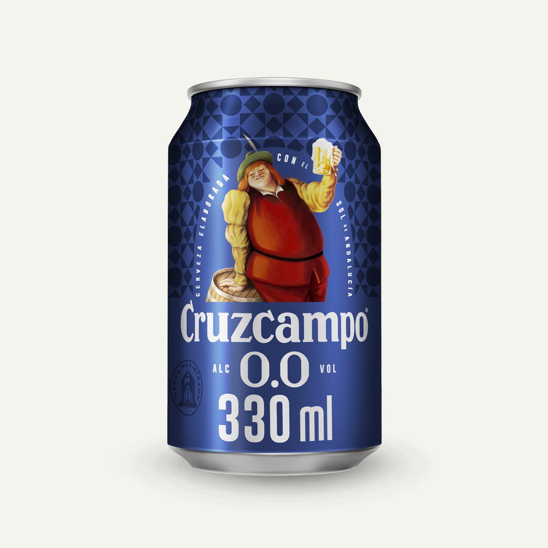 CERVEZA CRUZCAMPO 0,0 LATA 33CL