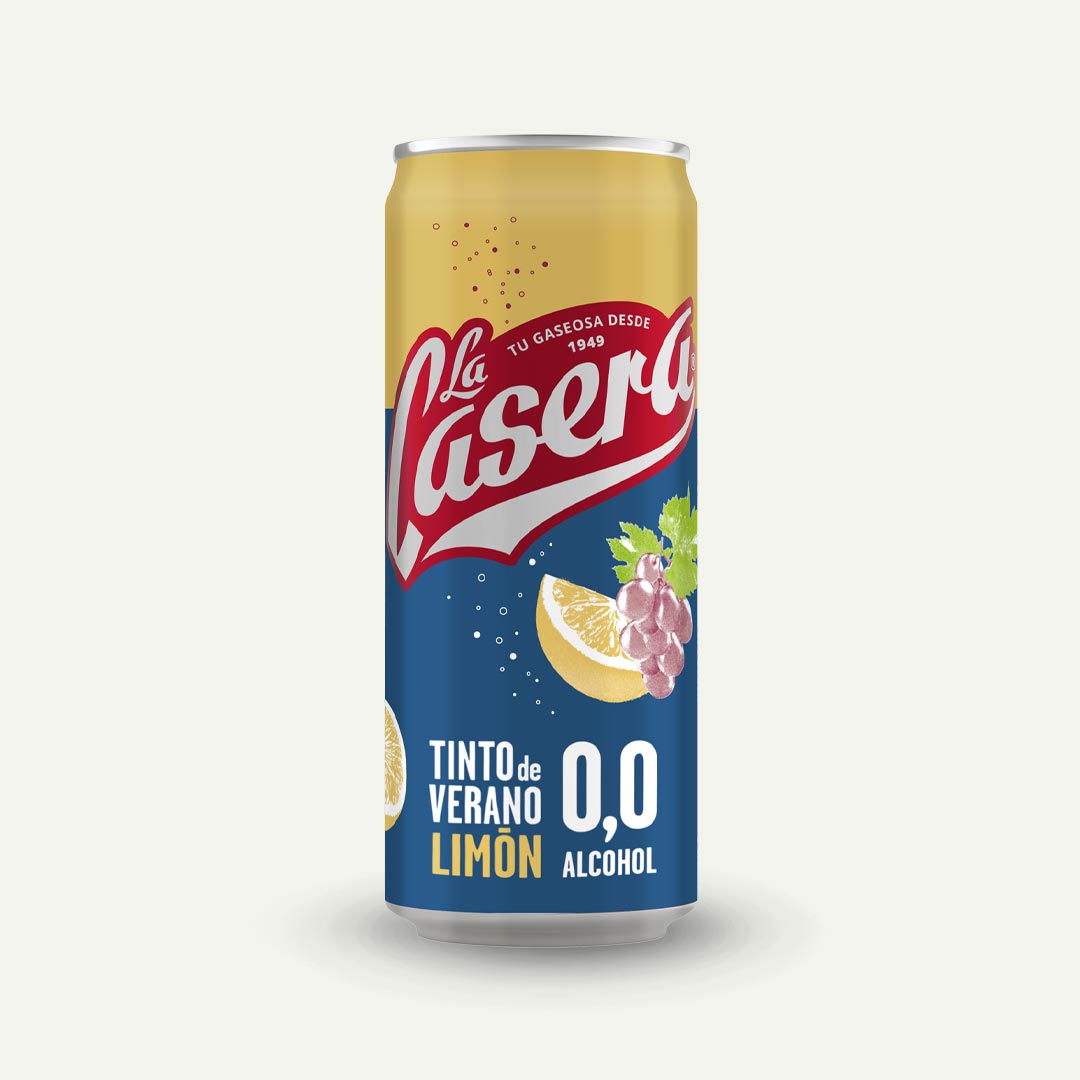 TINTO VERANO LACASERA LIMON 0,0 LAT 33CL