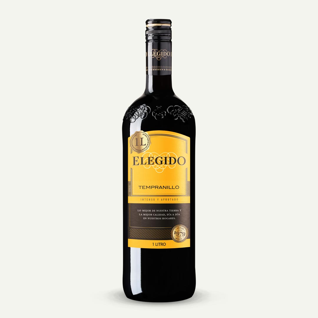 VINO TINTO INTENSO AFRUTADO ELEGIDO 1L