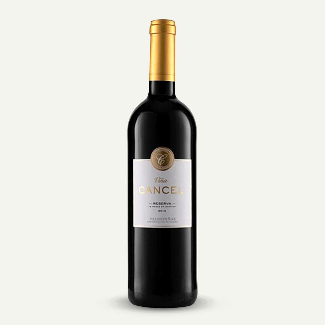 VINO VIÑA CANCEL VALDEPEÑAS RESERVA 75CL