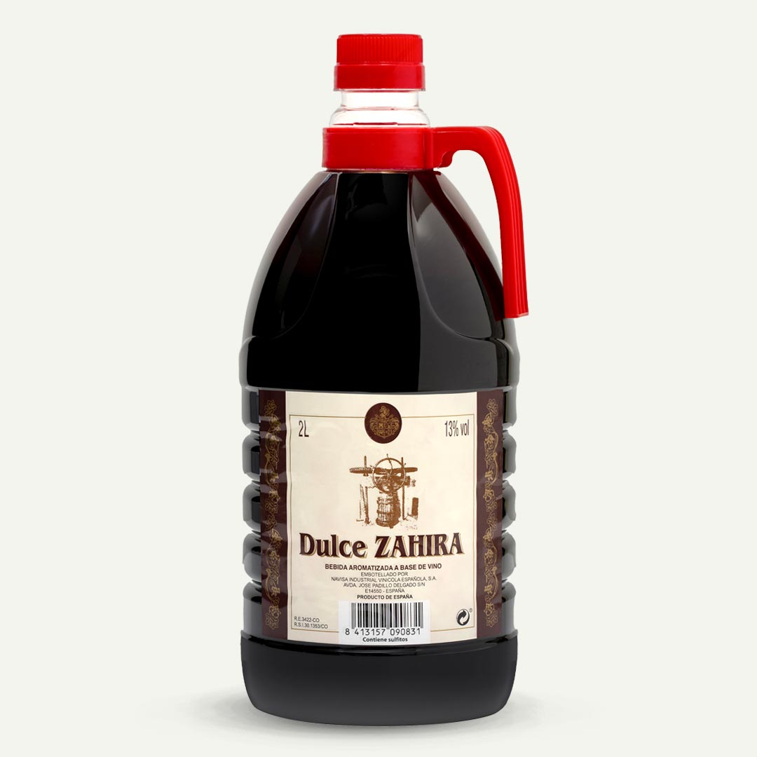 VINO DULCE ZAHIRA PET 2L