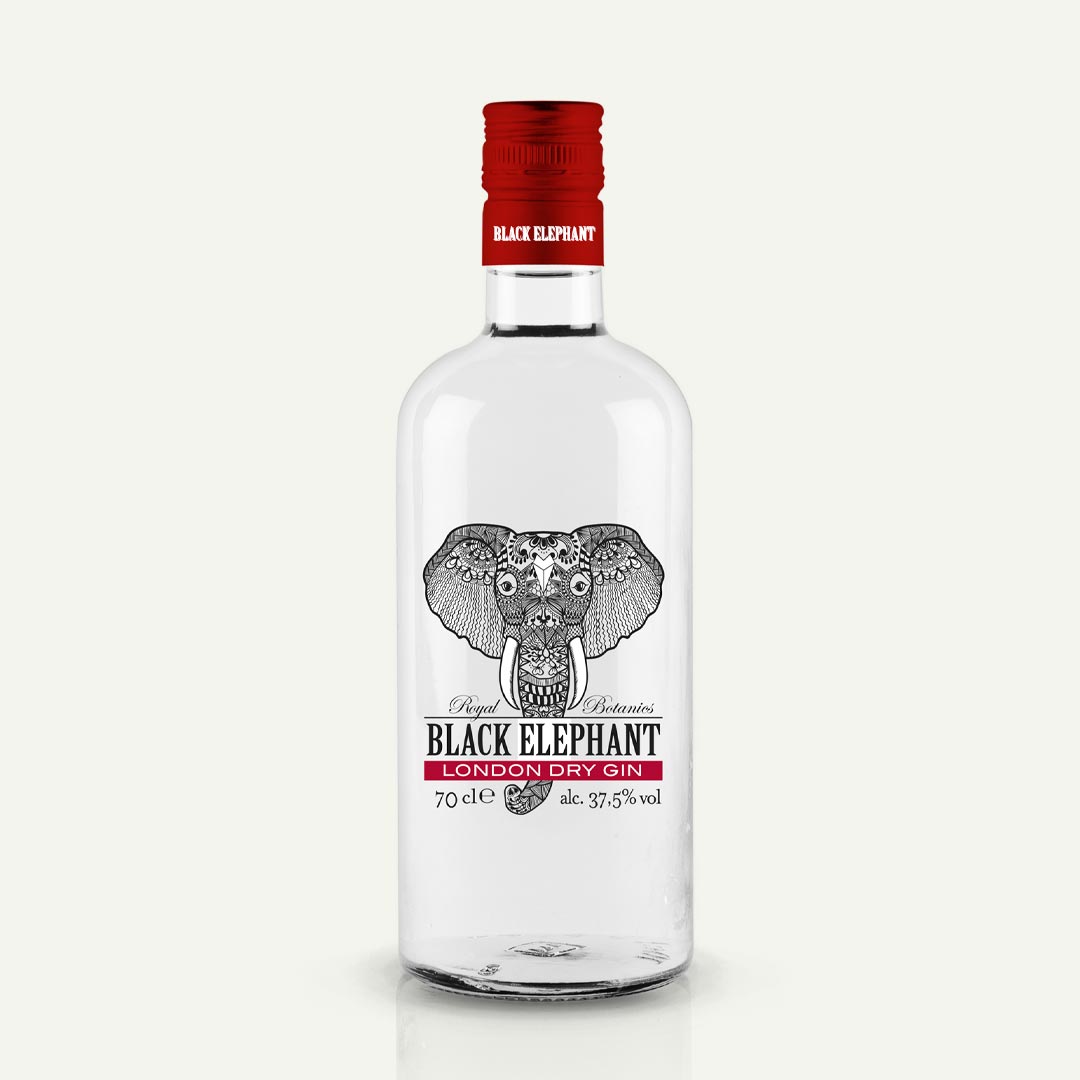 GINEBRA BLACK ELEPHANT LONDON DRY 70CL
