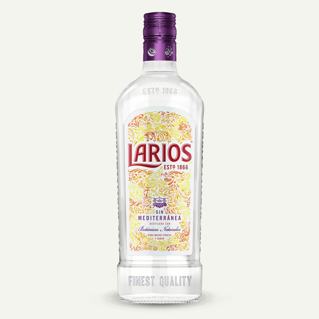 GINEBRA LARIOS BOTELLA 1L