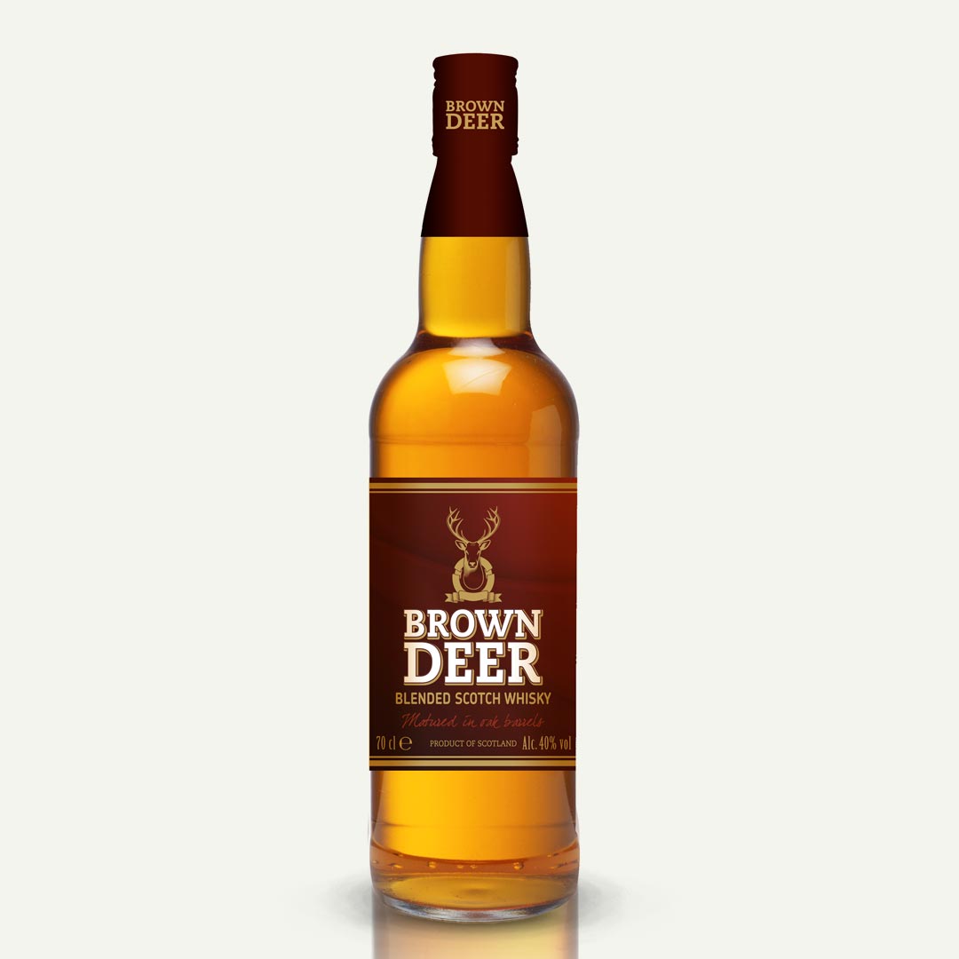 WHISKY BROWN DEER  BOTELLA 70CL