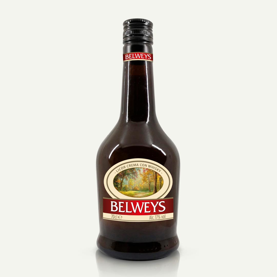 LICOR CREMA CON WHISKY BELWEYS 70CL