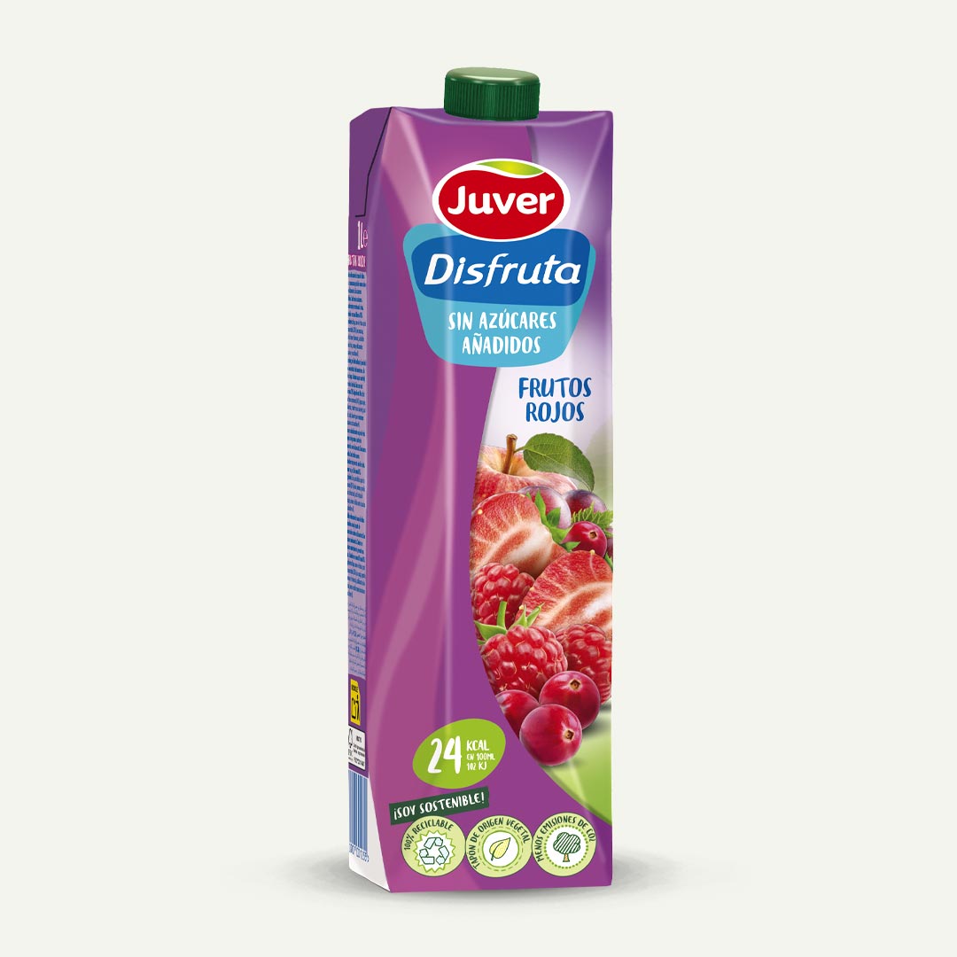 NECTAR FRUTOS ROJOS  DISFRUTA JUVER 1L