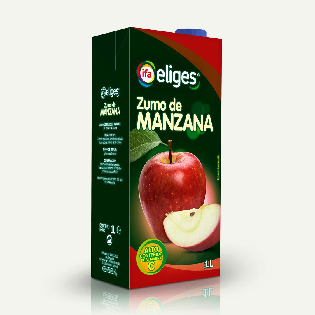 ZUMO MANZANA IFA-ELIGES 1L
