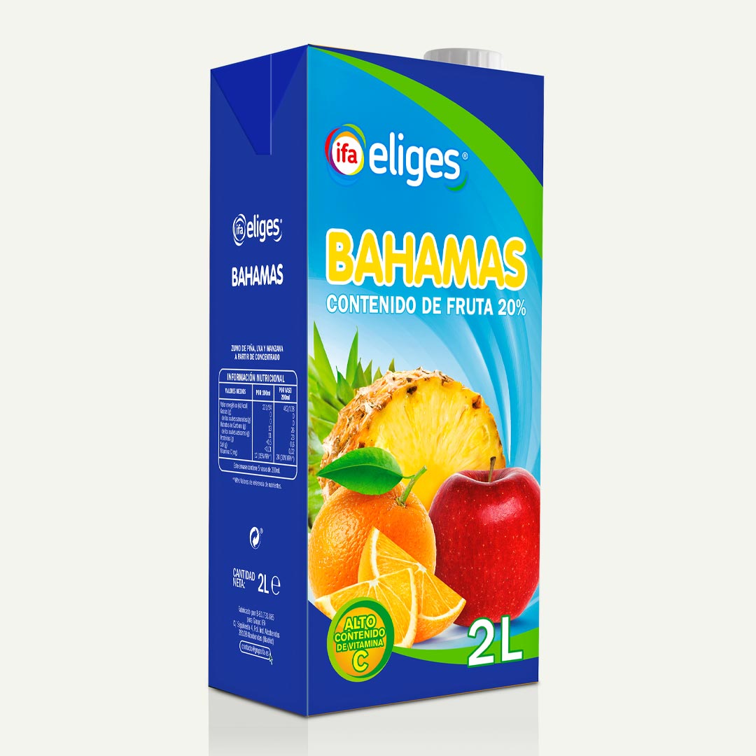 BEBIDA REFRESCANTE BAHAMAS IFA ELIGES 2L