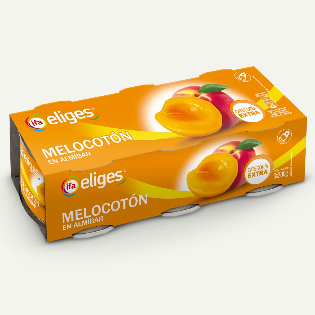 MELOCOTÓN EN ALMÍBAR IFA-ELIGES P-3 115G