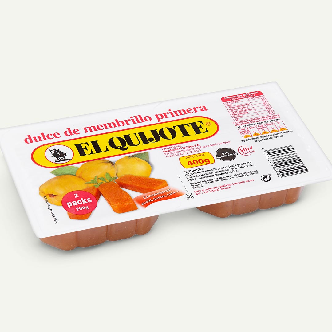 TARRINA MEMBRILLO QUIJOTE 400G