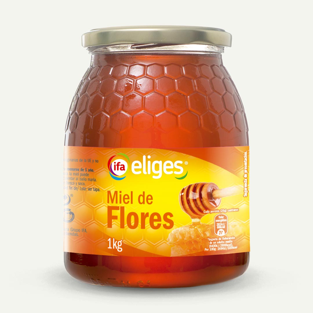 MIEL DE FLORES IFA-ELIGES TARRO 1KG