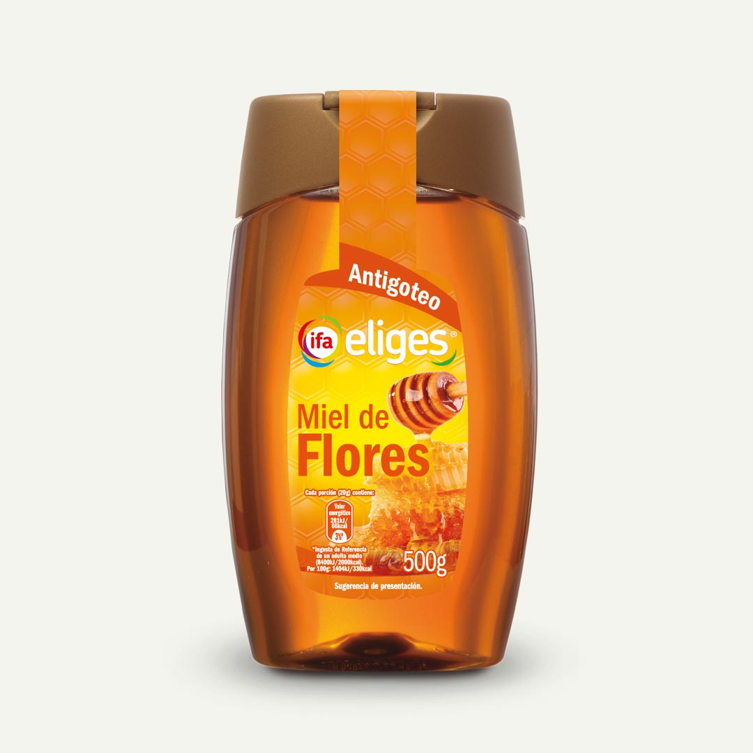 MIEL DE FLORES IFA-E ANTIGOTEO 500G