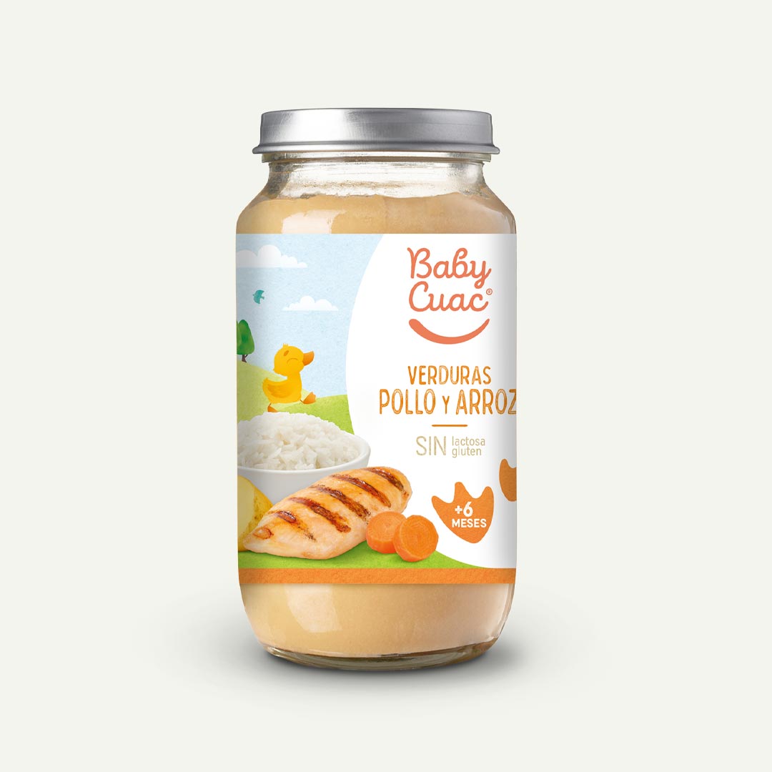 TARRITO VERDURA-POLLO- ARROZ BABY CUAC 250G