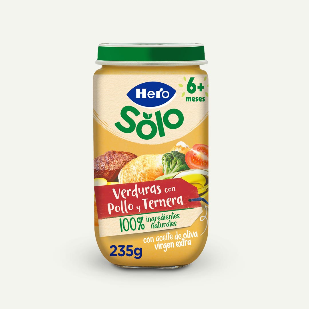 TARRITO VERDURITA-POLLO-TERNERA HERO 235G
