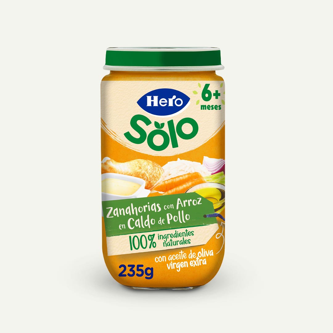 TARRITO ZANAHORIA -ARROZ  HERO 235G