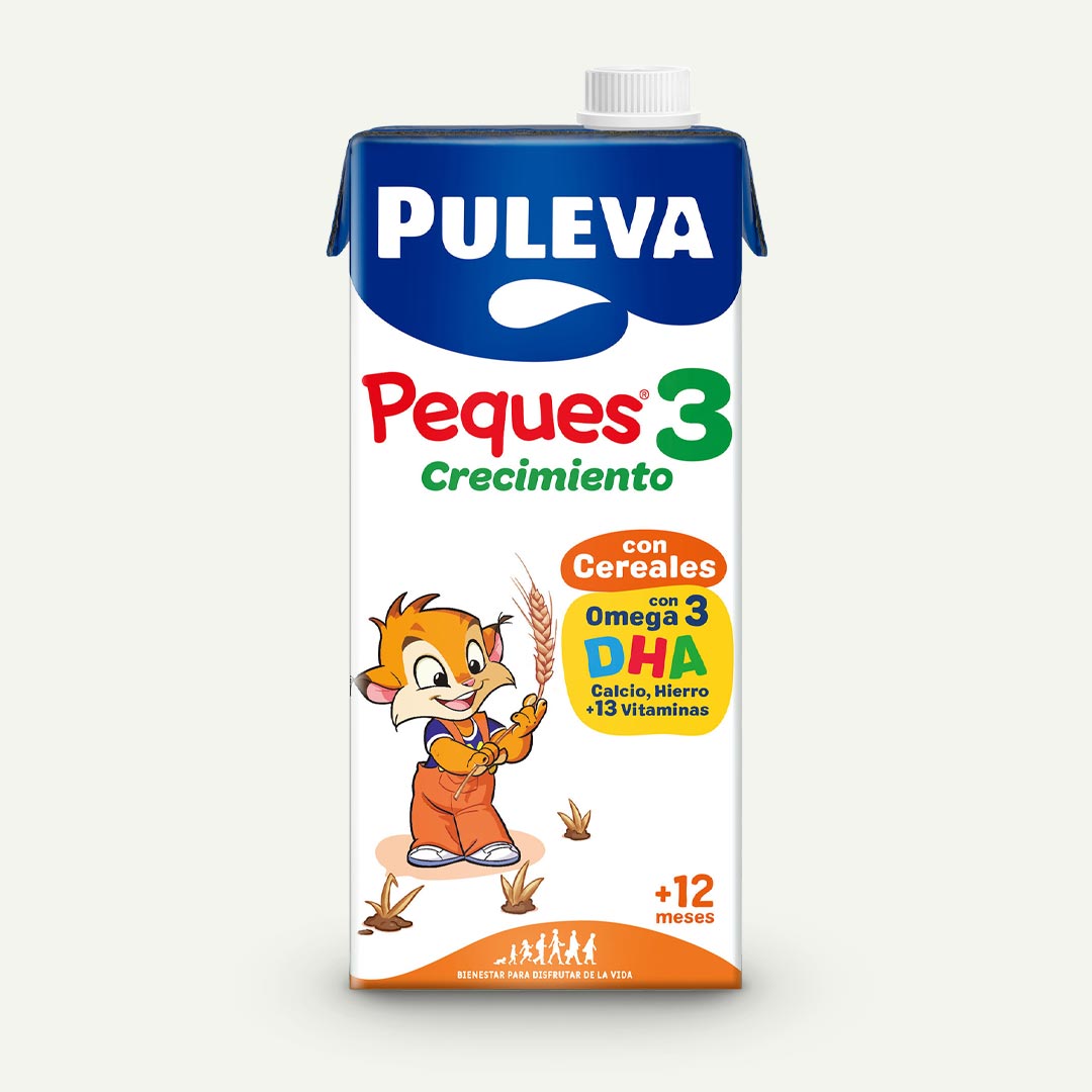 LECHE CRECIMIENTO PEQUES-3 CON CEREAL PULEVA 1L