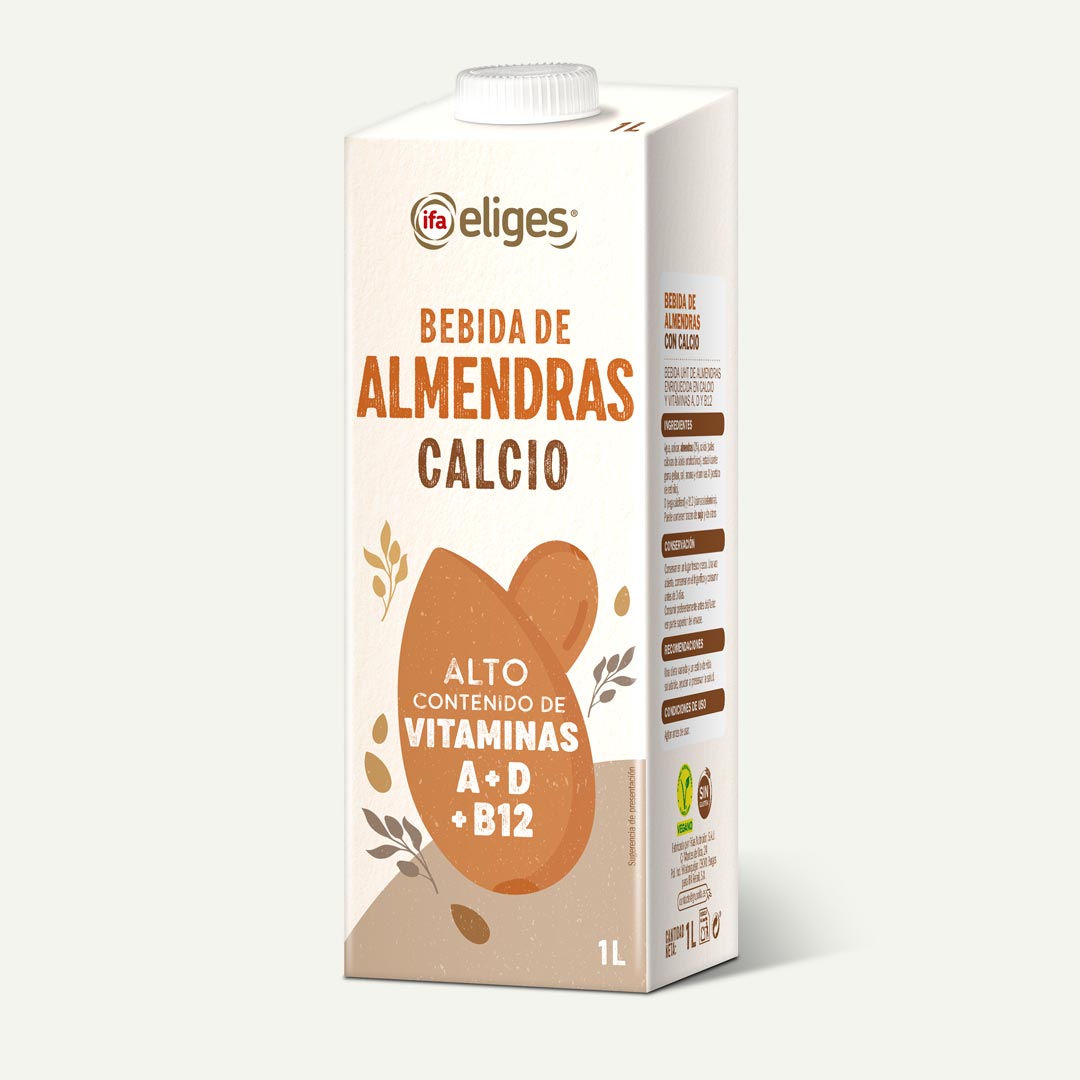 BEBIDA DE ALMENDRAS IFA-ELIGES 1L