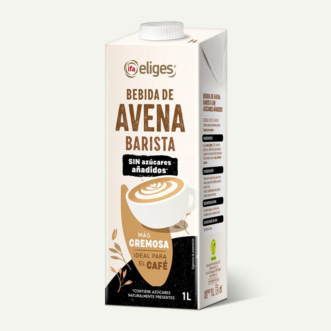BEBIDA DE AVENA BARISTA IFA-ELIGES 1L